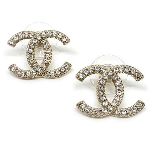 boucle d'oreille chanel or|boucles d'oreilles Chanel occasion.